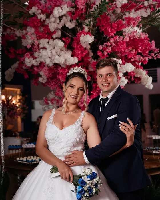 Casal no grande dia